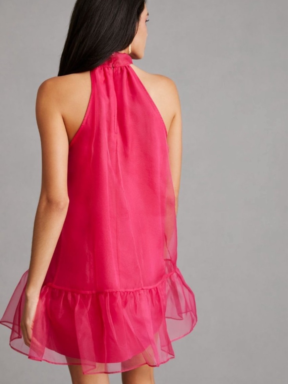 Anthropologie Maeve Hot Pink Dress - Picture 2 of 15